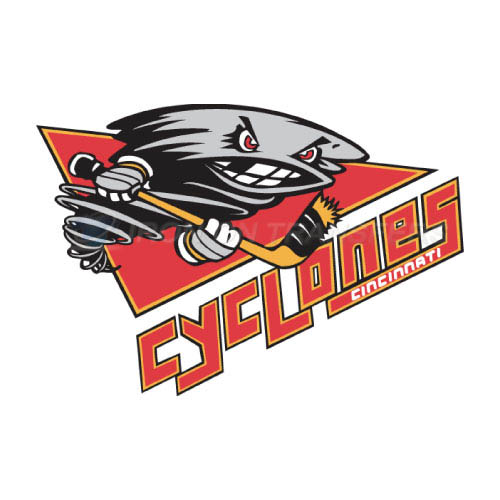 Cincinnati Cyclones Iron-on Stickers (Heat Transfers)NO.9234